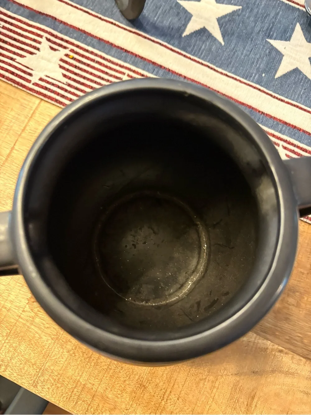 Mainstays Black Ceramic Vase with Dual Handles